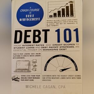 Debt 101 Book by Michele Cagan